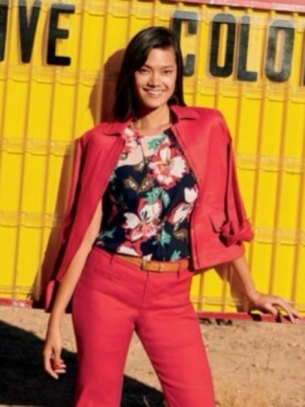 CAbi 5542 Hibiscus Blouse